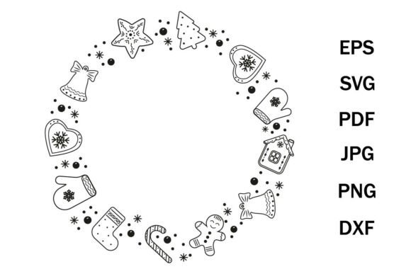 Download SVG Christmas Frame, Christmas Tree - Premium Bundle