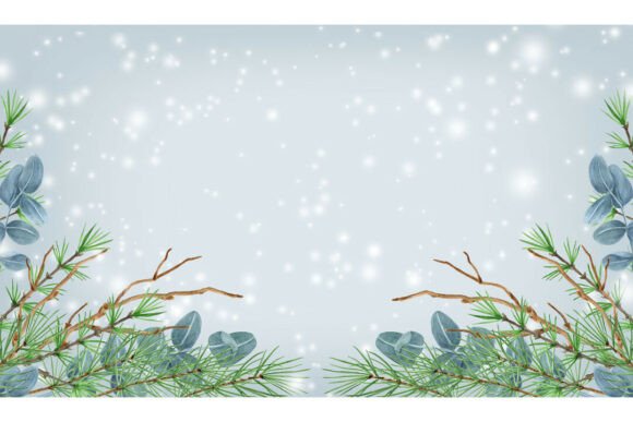 Download Winter Background Christmas Frame Spruce - Premium Resources