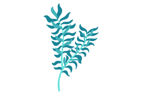 Download Aquatic Plant. Cartoon Marine Botany. Wa - Aquatic Collection